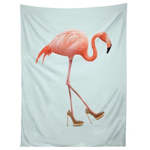 Jonas Loose FANCY FLAMINGO Tapestry