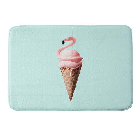 Jonas Loose Flamingo Cone Memory Foam Bath Mat