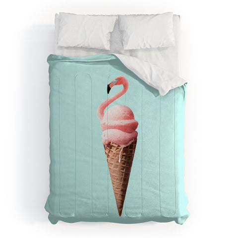Jonas Loose Flamingo Cone Comforter
