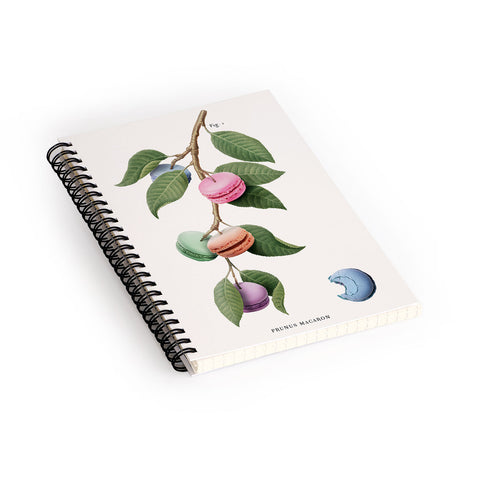 Jonas Loose Macaron Plant Spiral Notebook