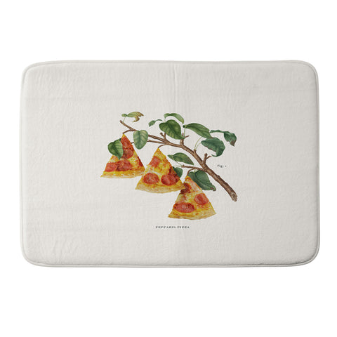 Jonas Loose Pizza Plant Memory Foam Bath Mat