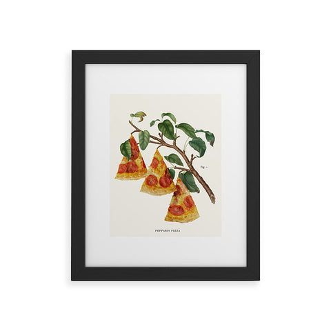 Jonas Loose Pizza Plant Framed Art Print
