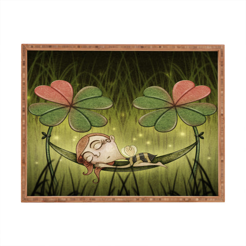 Jose Luis Guerrero Bee Rectangular Tray