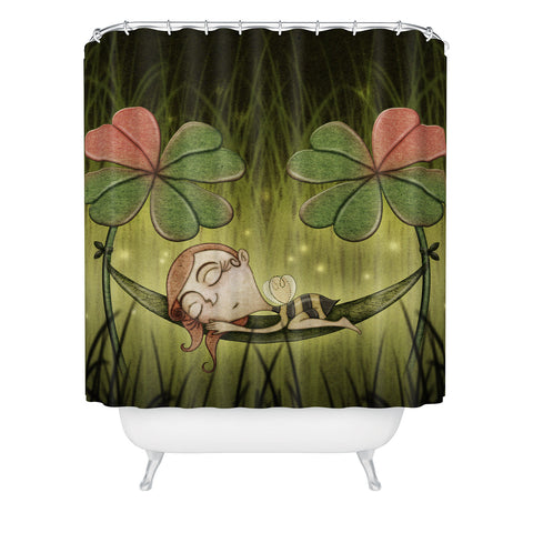 Jose Luis Guerrero Bee Shower Curtain