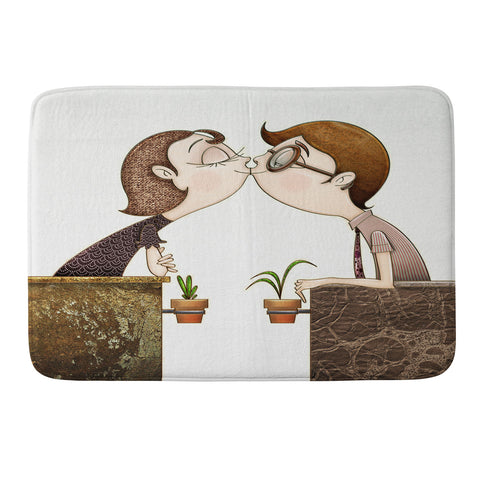 Jose Luis Guerrero Beso Memory Foam Bath Mat
