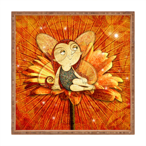 Jose Luis Guerrero Butterfly2 Square Tray