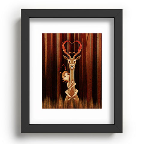 Jose Luis Guerrero Deer 1 Recessed Framing Rectangle