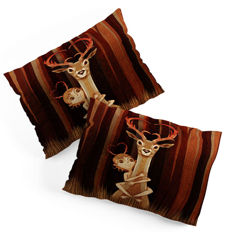 Jose Luis Guerrero Deer 1 Pillow Shams