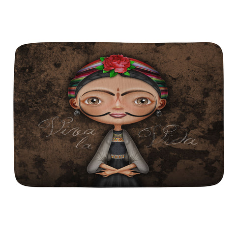 Jose Luis Guerrero Fridali Memory Foam Bath Mat