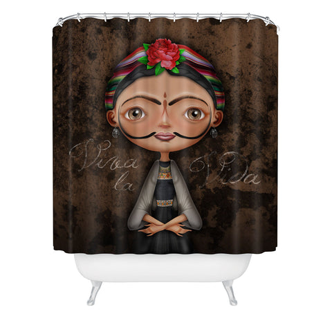 Jose Luis Guerrero Fridali Shower Curtain