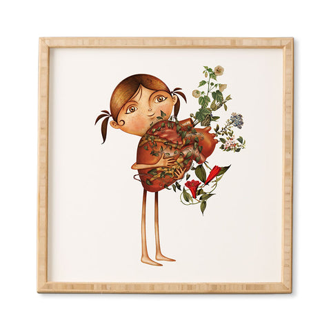 Jose Luis Guerrero Happy Place Framed Wall Art