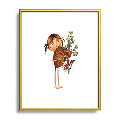 Jose Luis Guerrero Happy Place Metal Framed Art Print