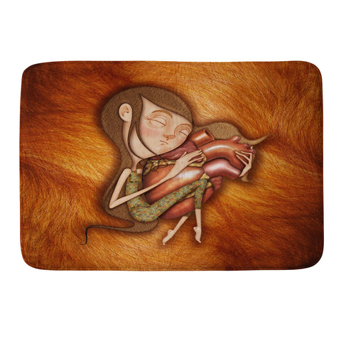 Jose Luis Guerrero Lullaby2 Memory Foam Bath Mat