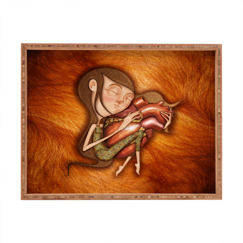 Jose Luis Guerrero Lullaby2 Rectangular Tray