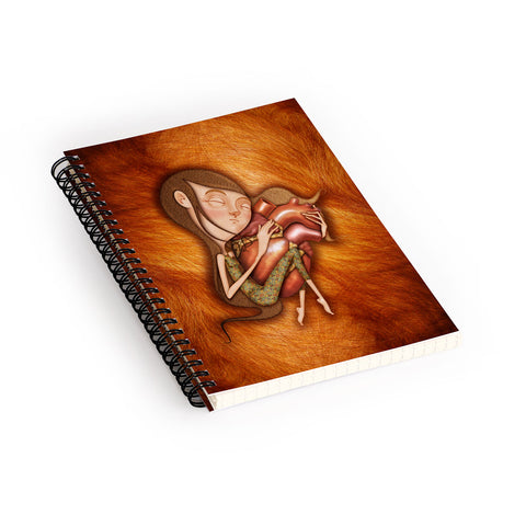 Jose Luis Guerrero Lullaby2 Spiral Notebook