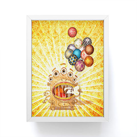 Jose Luis Guerrero Monster Framed Mini Art Print