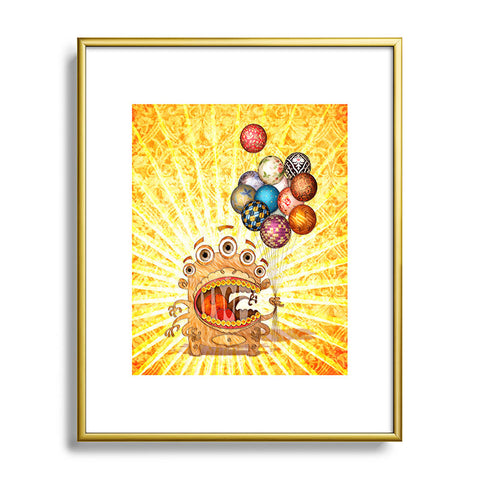 Jose Luis Guerrero Monster Metal Framed Art Print