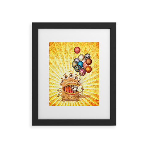 Jose Luis Guerrero Monster Framed Art Print