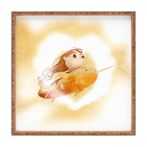 Jose Luis Guerrero Narwhal Square Tray