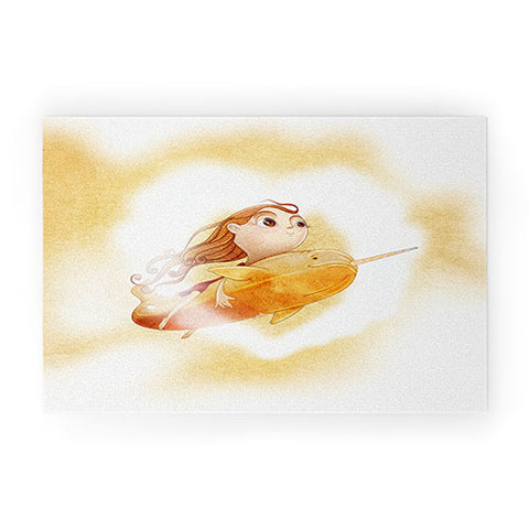 Jose Luis Guerrero Narwhal Welcome Mat