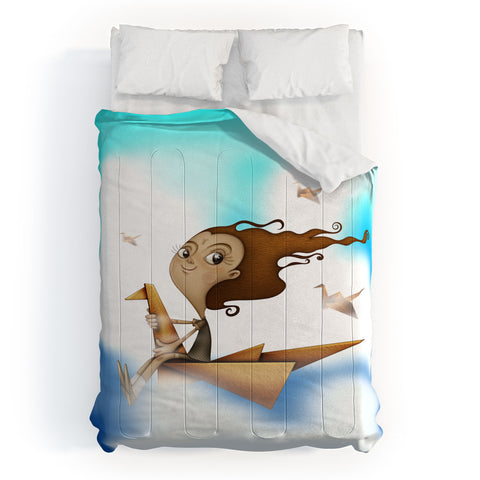 Jose Luis Guerrero Origami Flying Comforter