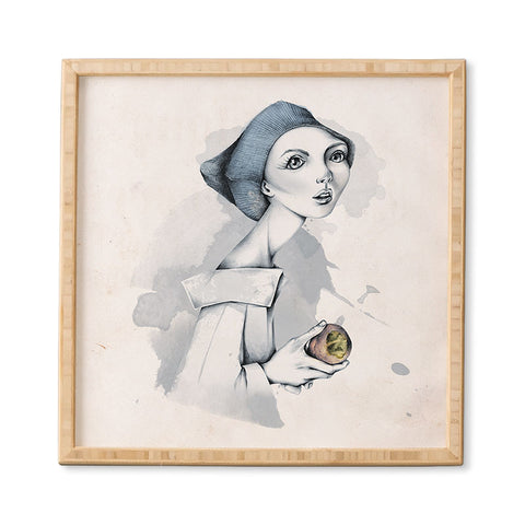 Jose Luis Guerrero Peach Framed Wall Art