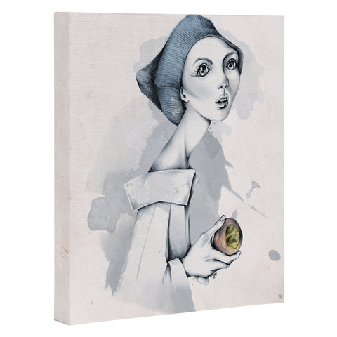 Jose Luis Guerrero Peach Art Canvas