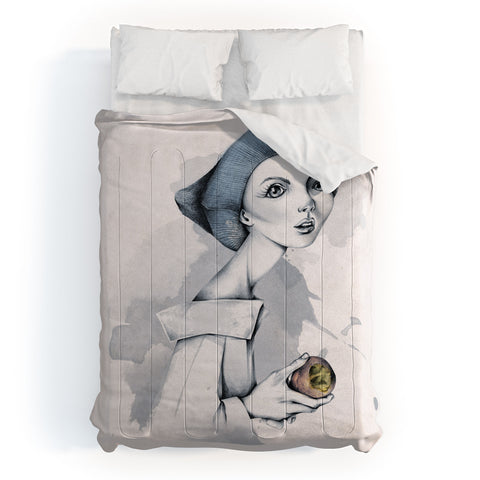 Jose Luis Guerrero Peach Comforter