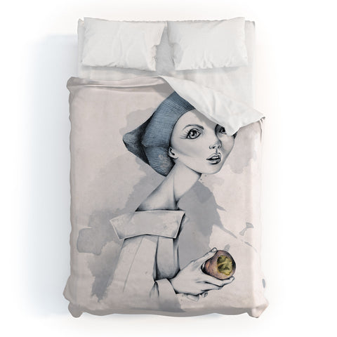 Jose Luis Guerrero Peach Duvet Cover