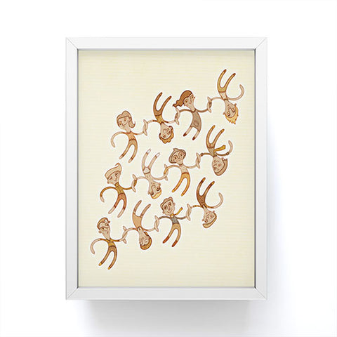 Jose Luis Guerrero People Framed Mini Art Print