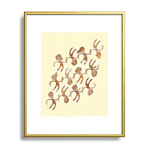 Jose Luis Guerrero People Metal Framed Art Print