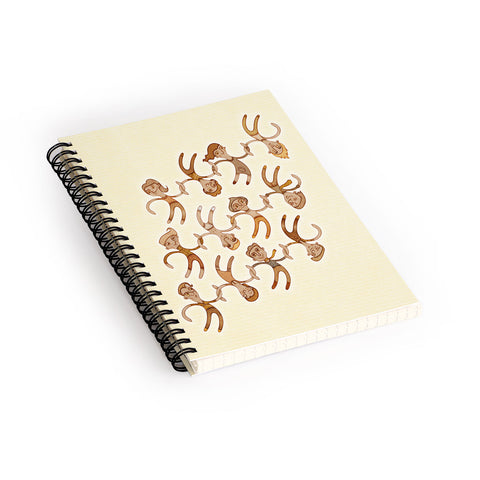 Jose Luis Guerrero People Spiral Notebook