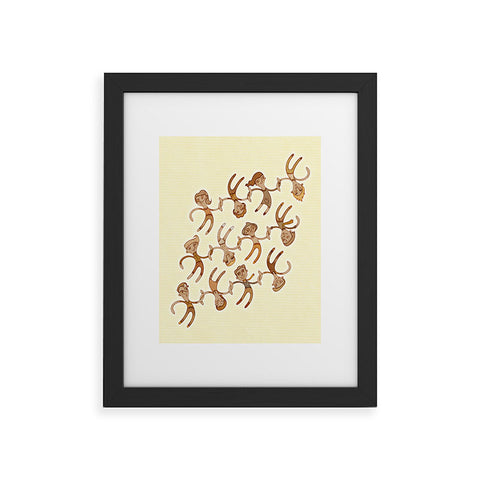 Jose Luis Guerrero People Framed Art Print