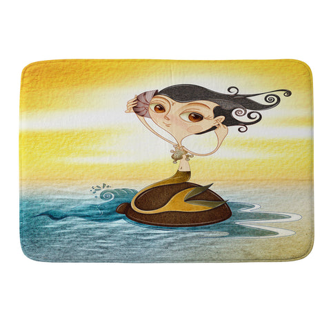 Jose Luis Guerrero Sirena Memory Foam Bath Mat
