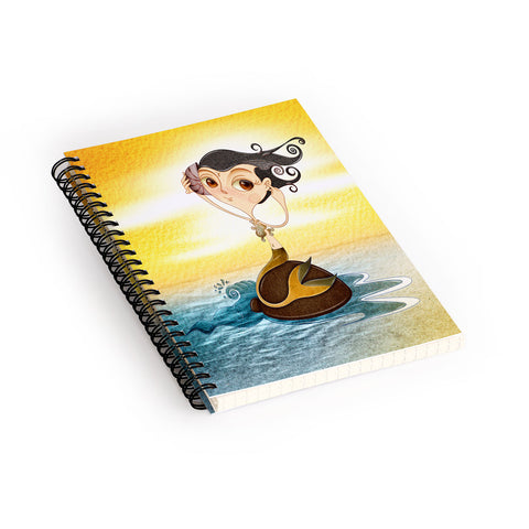 Jose Luis Guerrero Sirena Spiral Notebook