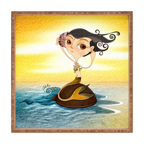 Jose Luis Guerrero Sirena Square Tray