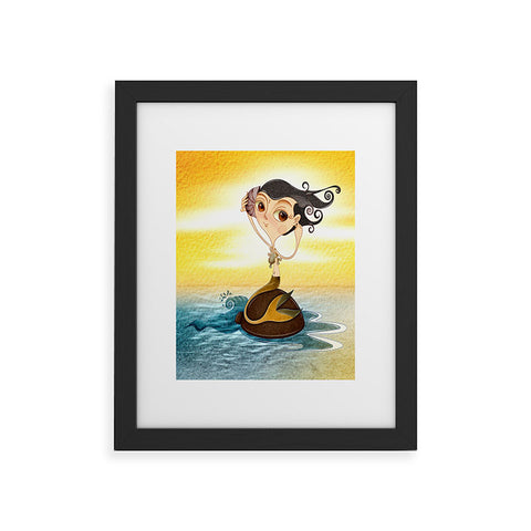 Jose Luis Guerrero Sirena Framed Art Print