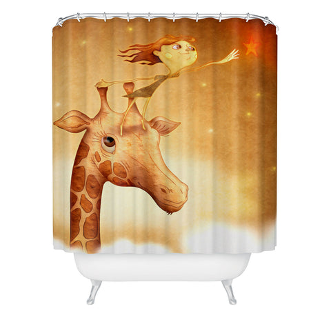 Jose Luis Guerrero Star 1 Shower Curtain