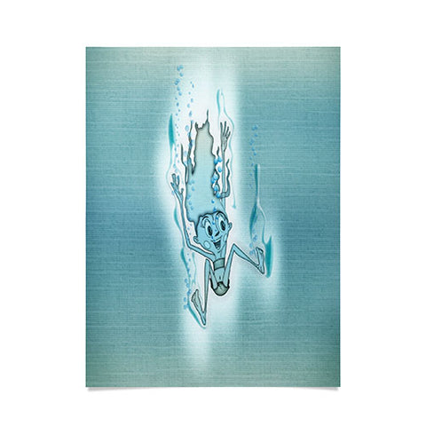 Jose Luis Guerrero Turquoise Poster