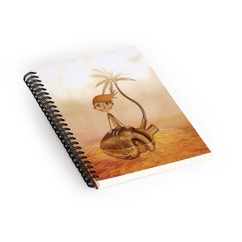Jose Luis Guerrero Wreck Spiral Notebook