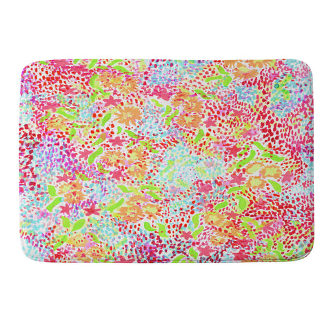 Joy Laforme Abstract Tropics I Memory Foam Bath Mat