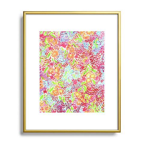 Joy Laforme Abstract Tropics I Metal Framed Art Print