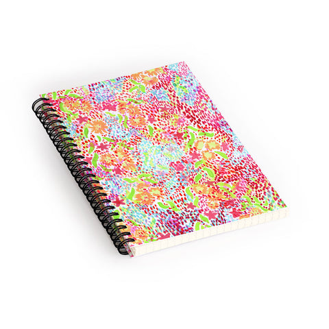Joy Laforme Abstract Tropics I Spiral Notebook