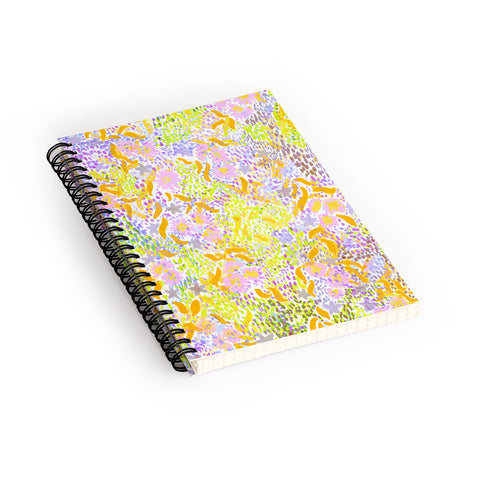 Joy Laforme Abstract Tropics II Spiral Notebook