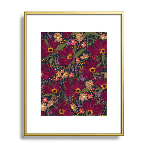 Joy Laforme Anemone Fable Metal Framed Art Print