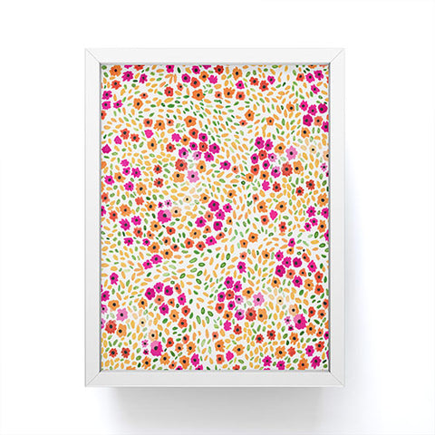 Joy Laforme Azalea In Pink Framed Mini Art Print