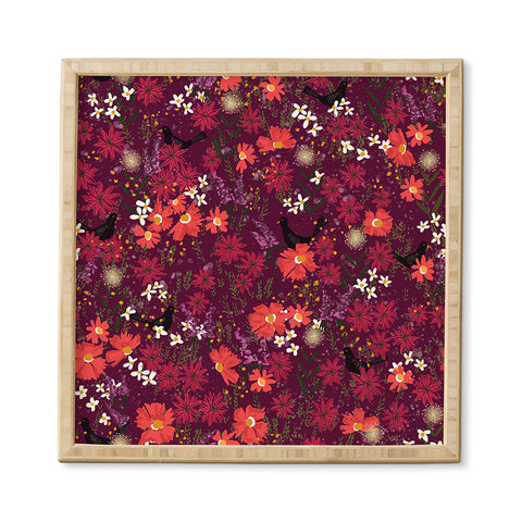 Joy Laforme Blackbird Sings Framed Wall Art