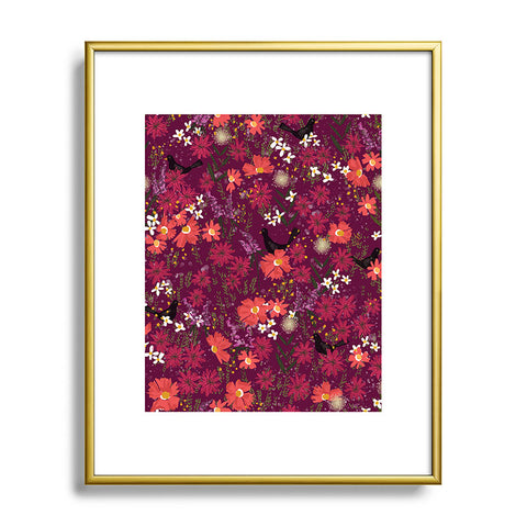 Joy Laforme Blackbird Sings Metal Framed Art Print