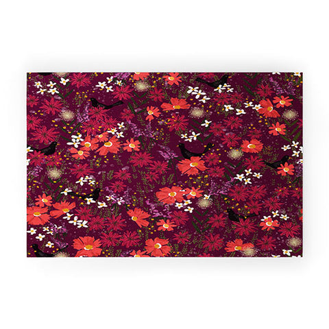 Joy Laforme Blackbird Sings Welcome Mat