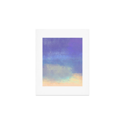 Joy Laforme Bonne Nuit Blue Art Print